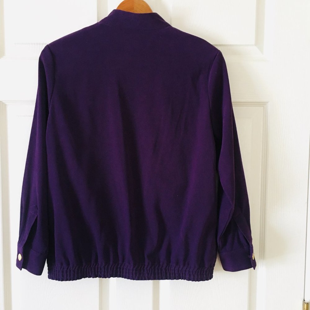 Purple Light-Weight Fall/Spring Jacket - image 2